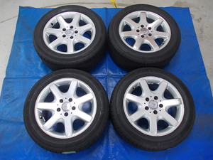 ★中古★ベンツ・SLK 2.3コンプレッサー★GF-170447■205/55R16/225/50R16■タイヤ、アルミホイール4本set