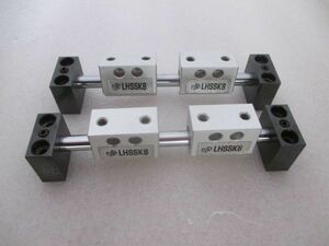 LHSSK8 linear bush + SHMTB8-15 shaft holder + round stick set goods mistake miMISUMI ③