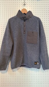 ROKX ロックス /フリース CLASSIC 200 FLEECE SNAP TOP スウェット スナップトップ フリース トレーナー RXMF194089/mix grey