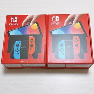 【新品未開封】Nintendo Switch 有機EL モデル 本体 2台