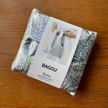 BAGGU　BABY BAGGU　廃番品　2023春夏　メタリック ホログラム（日本限定）　ベビーバグゥ　エコバッグ_画像2