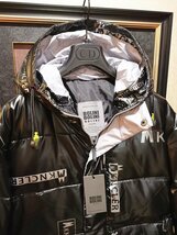 最高級13万※EU製プレミアムダウン★イタリア・ミラノ発*BOLINI*ブラックライン※designer・超防寒・ダウンジャケット ・54/XXXL※黒_画像4