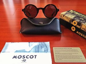 名作モデル☆新品☆ MOSCOT ZOLMAN ゾルマン 丸い眼鏡 鼈甲*サングラス・ セレブ愛用モデル