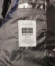 最高級EU製※プレミアムダウン★イタリア・ミラノ発*BOLINI*ブラックライン※超防寒・ショット丈・ダウンジャケット・44/S・黒・細身_画像4