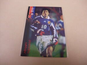 FIFA 2002 40 名波浩 ジュビロ磐田 日本代表 カード サッカー PANINI
