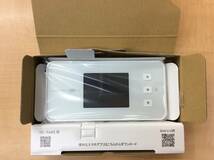 #8261 新品未使用 NEC Speed Wi-Fi 5G X12 NAR03SWU アイスホワイト X12 IMEI/判定:〇 クレードル NAR03PUU ACアダプタ_画像3