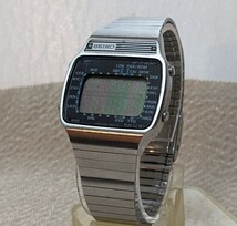 SEIKO デジタルウォッチ　PILOT WORLD TIME 1979年製　A358-5000 ジャンク品_画像3