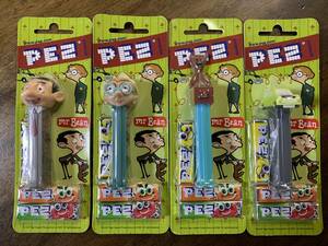 ☆ PEZ ディスペンサー ミスタービーン 4種SET ミニクーパー 未開封品