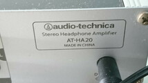 a11-176 ■audio-technica ヘッドフォンアンプ オーディオテクニカ　AT-HA20_画像8