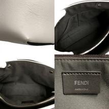 フェンディ FENDI バイザウェイ ミディアム 8BL124 アイボリー レザー ハンドバッグ レディース 中古_画像10