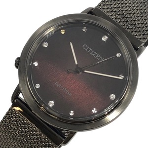 シチズン CITIZEN エル　 CITIZENL　10周年　限定1050本 EM1007-47E レッドブラウン 腕時計 レディース 中古