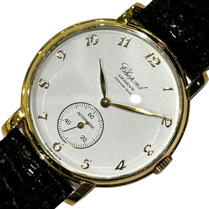  Chopard Chopard Classic 135 anniversary commemoration модель 16/1229 K18 желтое золото наручные часы мужской б/у 