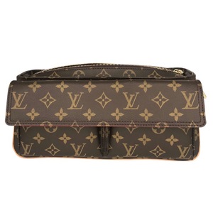 ルイ・ヴィトン LOUIS VUITTON ヴィバシテMM M51164 ブラウン　ゴールド金具 ショルダーバッグ レディース 中古