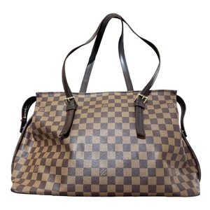 ルイ・ヴィトン LOUIS VUITTON チェルシー N51119 ブラウン ダミエ トートバッグ レディース 中古