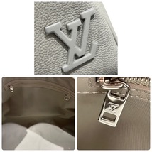 ルイ・ヴィトン LOUIS VUITTON キーポル・バンドリエール50 M22609 レザー（LVアエログラム） トートバッグ レディース 中古_画像8