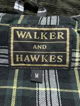 新品 イギリス製 ウォーカー&ホークス オイルドコットン オイルドベスト　　WALKER AND HAWKES 襟コーデュロイ バブアー好きにも 柳8730_画像4