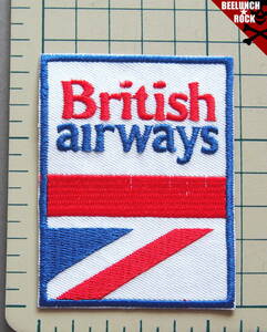 \260アイロンワッペン・ブリティッシュ航空BritishAirways