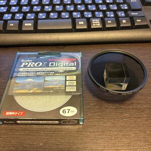 【送料無料】Kenko PRO1D WIDE BAND C-PL(W) 67ｍｍ 円偏光フィルター