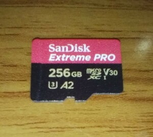 MicroSDカード SanDisk Extreme PRO 256GB