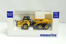 □　KOMATSU コマツ ダイキャストモデル 1/50スケール HM250 The experts line ダンプトラック ミニカー 建設車両 作業車 保管品　③_画像1