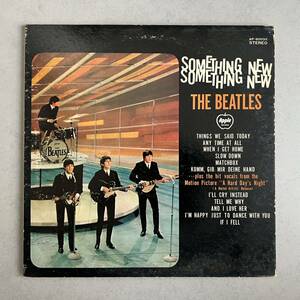 レコード the beatles something new 1964年 日本盤 ザ ビートルズ サムシング ニュー