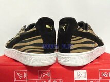 新品 28.5cm PUMA JAPAN SUEDE ZEBRA 355741-01 BLACK/BROWN ジャパン スエード ゼブラ ブラック×ゼブラ柄 日本製 Made In Japan プーマ_画像3