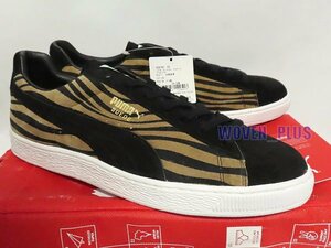 新品 28.5cm PUMA JAPAN SUEDE ZEBRA 355741-01 BLACK/BROWN ジャパン スエード ゼブラ ブラック×ゼブラ柄 日本製 Made In Japan プーマ