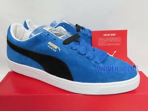 新品 28.5cm PUMA SUEDE CLASSIC 350734-13 SNORKEL BLUE/BLACK スウェード クラシック スエード ブルー×ブラック プーマ