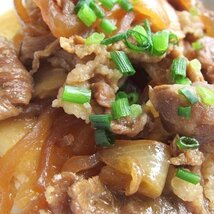 ジョイグルメ「牛丼の素DX-10食」USA牛使用/日東ベスト_画像3