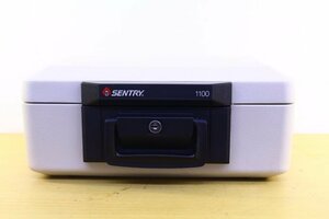 ●Sentry/セントリー 耐火金庫 保管庫 鍵付き 小型 収納 (1)【10886867】