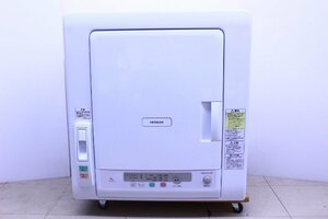 ★HITACHI/日立 DE-N60HV 衣類乾燥機 洗濯機 2023年製 ピュアホワイト 家電【10888403】