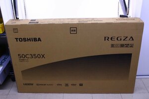 ●【未開封】TOSHIBA 東芝 50C350X 4K液晶テレビ REGZA レグザ 50V型 50インチ 大型TV 家電 新品【10887604】