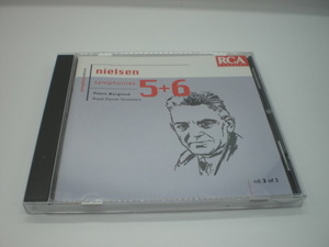 1CD　ニールセン：交響曲第5・6番　パーヴォ・ベルグルンド/デンマーク王立管弦楽団　1987・88年　ドイツ盤　21前