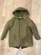 NORTH FACE ノースフェイス kids ジュニア 120 中古　ZARA モッズコート116 中古　子供ジャケット_画像6