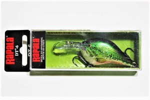 ■s2717 RAPALA DIVES-TO DT-6 ラパラ ダイブストゥ ボックス入り ベビーバス■デッドストック