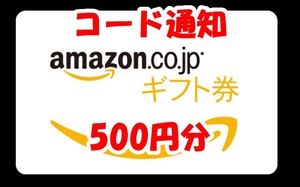 Amazon ギフト券 500円分　取引ナビ通