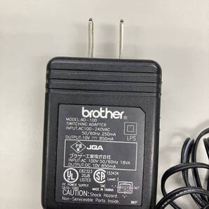 【 即決 】brother AD-100 ブラザー MW用 電源コード アダプター 送料込 匿名配送