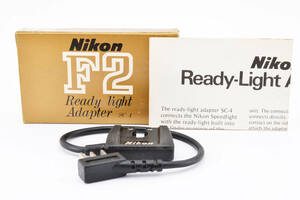 送料360円　【コレクター収集　未使用品】　NIKON ニコン SC-4 READY LIGHT ADAPTER　元箱付き F2用フラッシュアダプター カメラ #8221