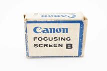 【おまけ元箱付き　未使用かもしれません】　キャノン CANON フォーカシングスクリーン A 箱はBのもの カメラ　同梱可能　＃8264_画像8