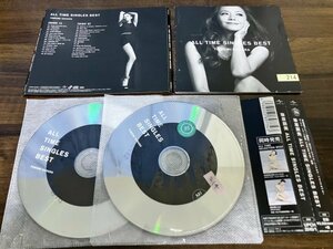 ALL TIME SINGLES BEST CD 2枚組　アルバム　 華原朋美　即決　送料200円　1114