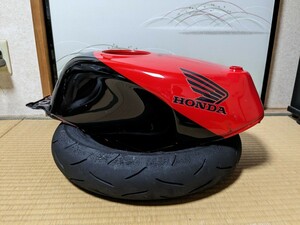 NSR50 ガソリンタンク　中古　NSRmini NSFなどにも　レーサー　ゴム付き