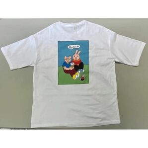 新品未開封 三四郎単独ライブ「道徳の日本男児 其ノ漆」公式グッズ アニマル Tシャツ ホワイト 白 Sサイズ