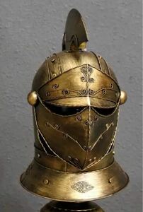 中世騎士 ナイト 鎧 ヘルメット オブジェ ヨーロッパ インテリア