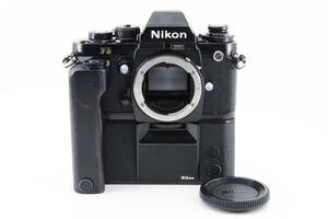 Nikon ニコン F3 アイレベル ボディ + MD-4 フィルムカメラ モータードライブ #965