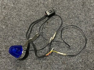 ミスティ　暴走ランプ　ホタルランプ　ブルー　LED　6パターンリレー付き　Z1 Z2 Z400FXなどに