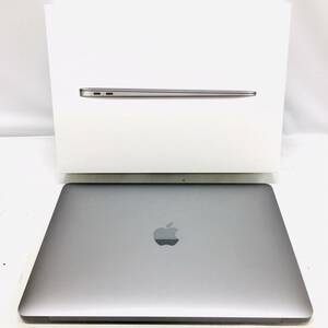 円～ 良品☆Apple MacBook Air 13inch A2337 スペースグレイ 13インチ 2020モデル 8GB/256GB MGN63J/A☆M1チップ搭載/付属品完備/ノートPC/