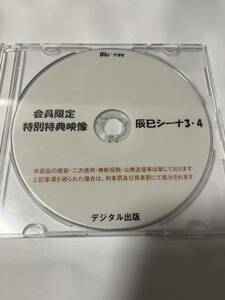 デジタル出版　Blu-ray 辰巳シーナ 会員限定特別特典映像　3・4 ブルーレイ