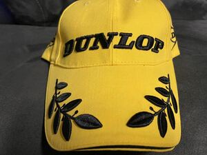 DUNLOP モータースポーツ キャップ　イエロー　ダンロップ　帽子　黄色　ダンロップ