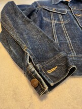 ドゥニーム Denim Leeタイプ Gジャン デニムジャケット 42 ジージャン ヴィンテージ リー 検) リーバイス Levi ビンテージ_画像5