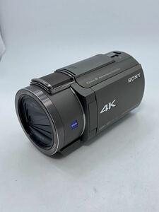 ソニー FDR-AX45(2018年モデル) / ブロンズブラウン / 内蔵メモリー64GB / 光学ズーム20倍 / 空間光学手ブレ補正 / FDR-AX45 TI